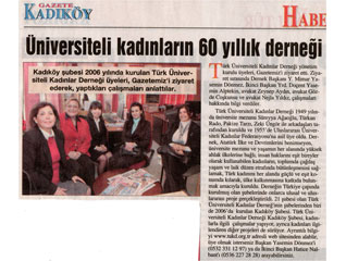 12 Ocak 2009 günü şubemiz yönetim kurulu Kadıköy Belediye Başkanı Sayın Selami ÖZTÜRK’ü ziyaret ederek Belediye ile derneğimizin ortaklaşa etkinlikler yapması konusunda görüş birliğine varmışlardır. Aynı gün Kadıköy Gazetesi ziyaret edilerek derneğimizin tanıtımı konusunda işbirliği yapılması kararı alınmıştır. 